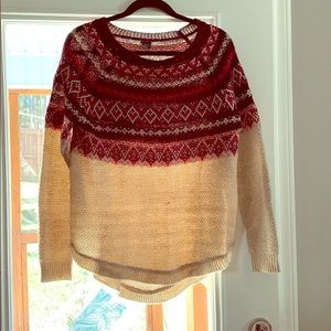 Cozy Alpine inspired sweater